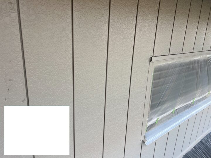 【外壁】中塗り後