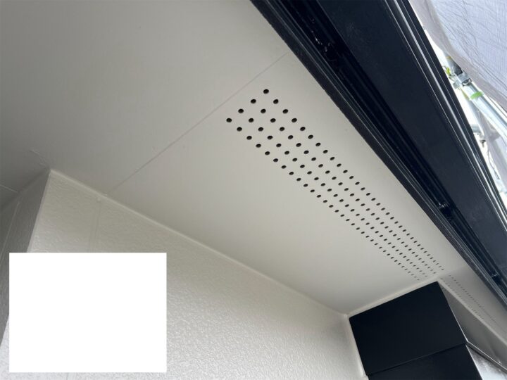 【付帯部】軒天施工後