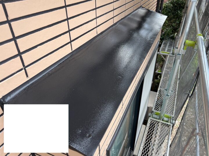 【付帯部】霧除け施工後