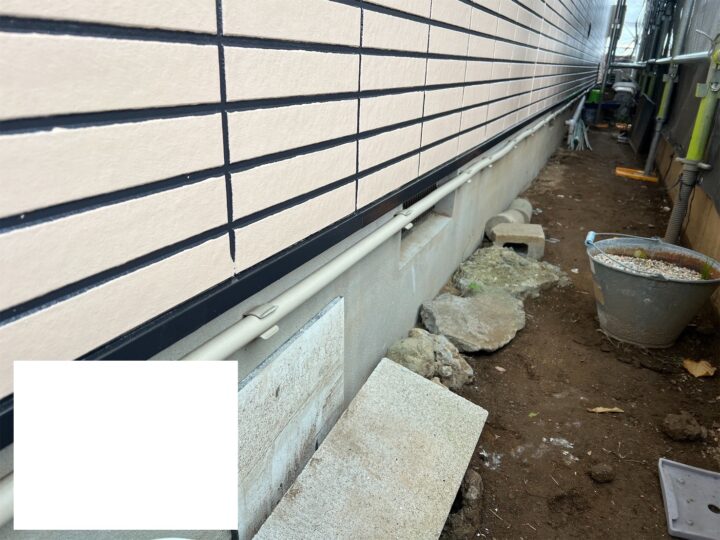 【付帯部】水切り施工後