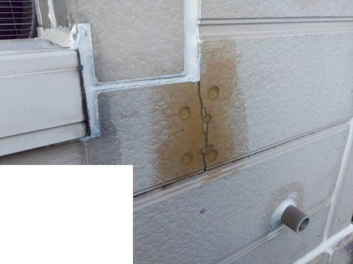 【外壁②】下地補修 施工後