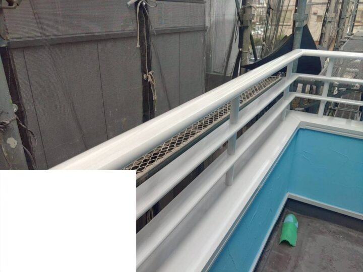 【アルミ手摺】施工後