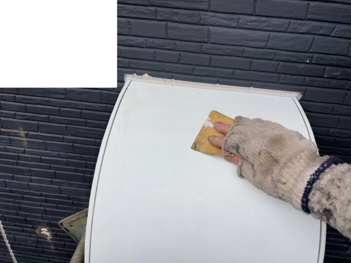 【レンジフード】ケレン中