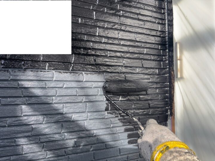 【外壁】上塗り一回目