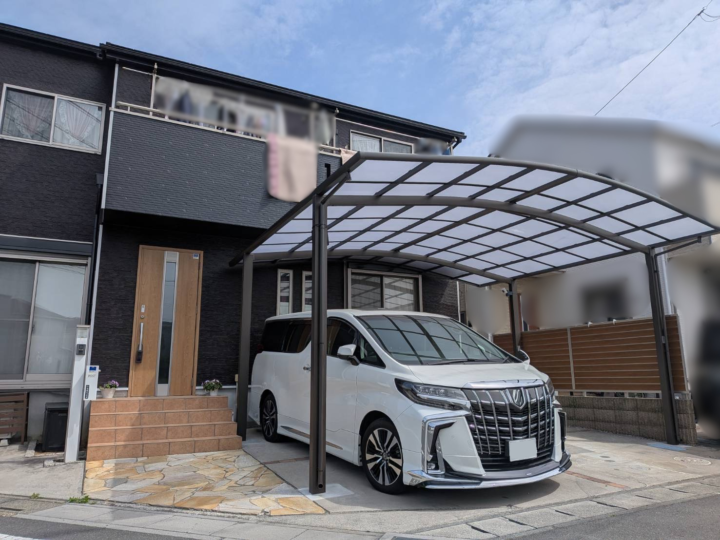 三郷市　M様邸｜外壁塗装（劣化部ハイグレード工法）・カーポート設置工事