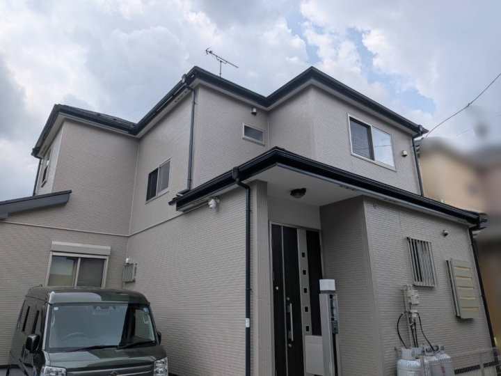 三郷市　U様邸｜外壁・屋根塗装・ベランダFRP防水施工